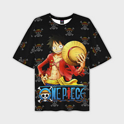 Мужская футболка оверсайз One Piece
