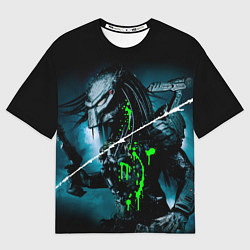 Футболка оверсайз мужская PREDATOR, цвет: 3D-принт