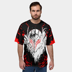 Футболка оверсайз мужская BERSERK, цвет: 3D-принт — фото 2