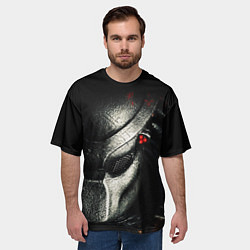 Футболка оверсайз мужская PREDATOR, цвет: 3D-принт — фото 2
