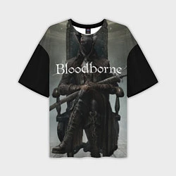 Мужская футболка оверсайз Bloodborne