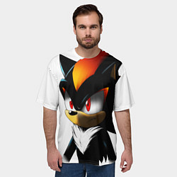 Футболка оверсайз мужская SHADOW, цвет: 3D-принт — фото 2