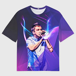 Футболка оверсайз мужская Тайлер Джозеф, цвет: 3D-принт