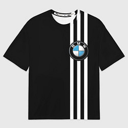 Футболка оверсайз мужская BMW SPORT, цвет: 3D-принт