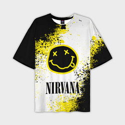 Мужская футболка оверсайз NIRVANA