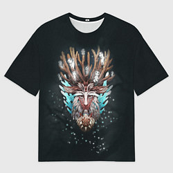 Футболка оверсайз мужская Princess Mononoke, цвет: 3D-принт