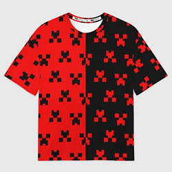 Мужская футболка оверсайз MINECRAFT CREEPER