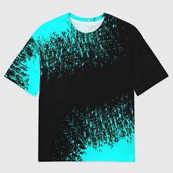 Футболка оверсайз мужская Краска, цвет: 3D-принт
