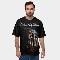 Футболка оверсайз мужская Children of Bodom 9, цвет: 3D-принт — фото 2