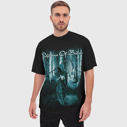 Мужская футболка оверсайз Children of Bodom 14 / 3D-принт – фото 3