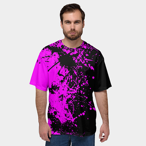 Мужская футболка оверсайз Чёрная магия / 3D-принт – фото 3