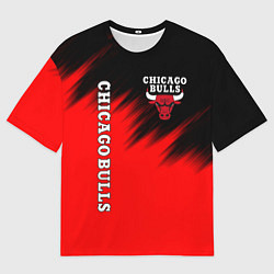 Мужская футболка оверсайз CHICAGO BULLS