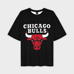 Мужская футболка оверсайз CHICAGO BULLS