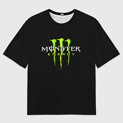 Футболка оверсайз мужская MONSTER ENERGY, цвет: 3D-принт