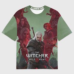 Футболка оверсайз мужская The Witcher 5-летие, цвет: 3D-принт