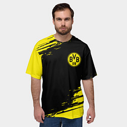 Футболка оверсайз мужская BORUSSIA, цвет: 3D-принт — фото 2