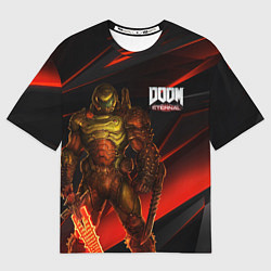 Мужская футболка оверсайз DOOM ETERNAL