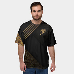 Футболка оверсайз мужская Fairy Tail, цвет: 3D-принт — фото 2