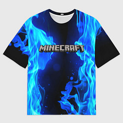 Футболка оверсайз мужская MINECRAFT, цвет: 3D-принт