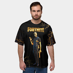 Футболка оверсайз мужская Gold Midas Fortnite 2, цвет: 3D-принт — фото 2