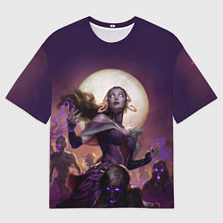Футболка оверсайз мужская Eldritch Moon, цвет: 3D-принт