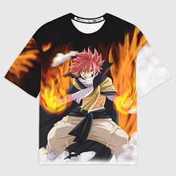 Футболка оверсайз мужская FAIRY TAIL ХВОСТ ФЕИ, цвет: 3D-принт
