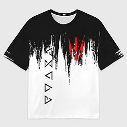 Мужская футболка оверсайз The Witcher