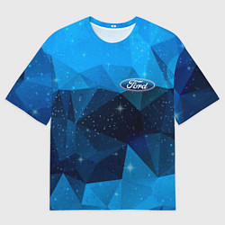 Футболка оверсайз мужская FORD, цвет: 3D-принт