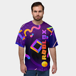 Футболка оверсайз мужская Roblox, цвет: 3D-принт — фото 2