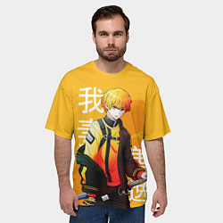 Футболка оверсайз мужская Agatsuma, цвет: 3D-принт — фото 2