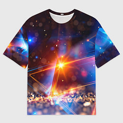 Футболка оверсайз мужская Geometry light, цвет: 3D-принт