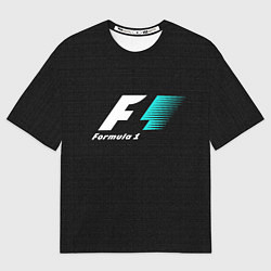 Футболка оверсайз мужская Formula 1, цвет: 3D-принт