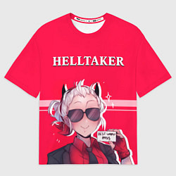 Футболка оверсайз мужская HELLTAKER, цвет: 3D-принт