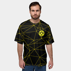 Футболка оверсайз мужская BORUSSIA, цвет: 3D-принт — фото 2