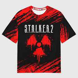 Футболка оверсайз мужская STALKER 2 СТАЛКЕР 2, цвет: 3D-принт