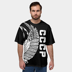 Футболка оверсайз мужская СССР, цвет: 3D-принт — фото 2