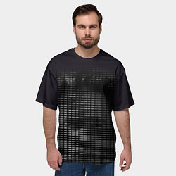 Футболка оверсайз мужская As We Can Billy grey, цвет: 3D-принт — фото 2