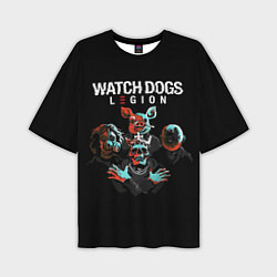 Футболка оверсайз мужская Watch Dogs Legion, цвет: 3D-принт