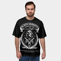 Футболка оверсайз мужская The End World Tour, цвет: 3D-принт — фото 2