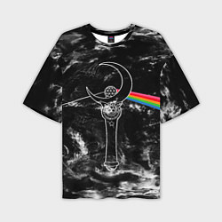 Футболка оверсайз мужская Dark Side of the Moon Stick, цвет: 3D-принт