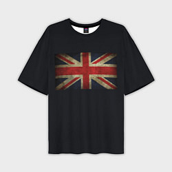 Футболка оверсайз мужская Britain флаг, цвет: 3D-принт