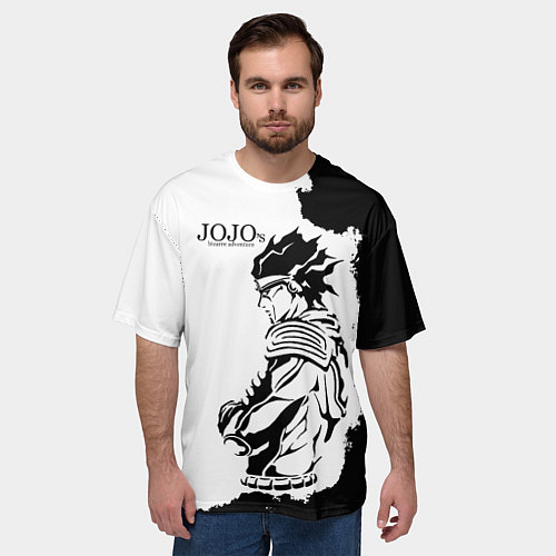 Мужская футболка оверсайз JoJo Bizarre Adventure / 3D-принт – фото 3