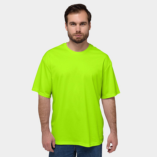 Мужская футболка оверсайз ACID / 3D-принт – фото 3