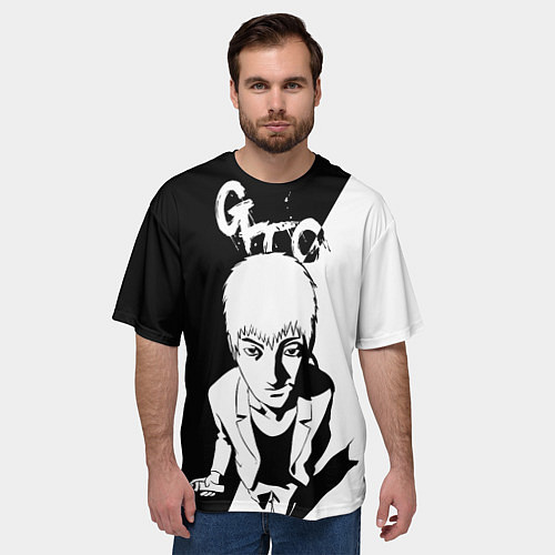 Мужская футболка оверсайз Great Teacher Onizuka / 3D-принт – фото 3