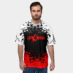 Футболка оверсайз мужская Left 4 Dead, цвет: 3D-принт — фото 2