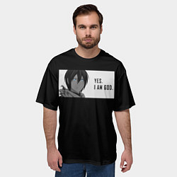 Футболка оверсайз мужская Ято, цвет: 3D-принт — фото 2