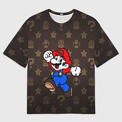 Мужская футболка оверсайз Mario