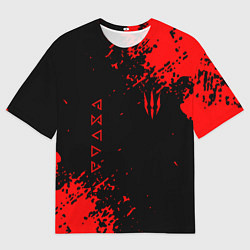 Футболка оверсайз мужская The Witcher, цвет: 3D-принт