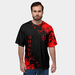 Футболка оверсайз мужская The Witcher, цвет: 3D-принт — фото 2