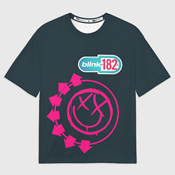 Футболка оверсайз мужская Blink 182, цвет: 3D-принт
